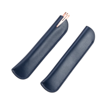 Customized School Office Leather Bag with Logo: Promotional Gift & Pen Case