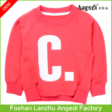 100% Cotton French Terry Hoodies Children Sweatshirt Hoodie Custom Printing Boys Sweatshirts Without Hood