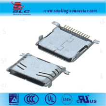 Waterproof 12Pin Mini USB Female Connector