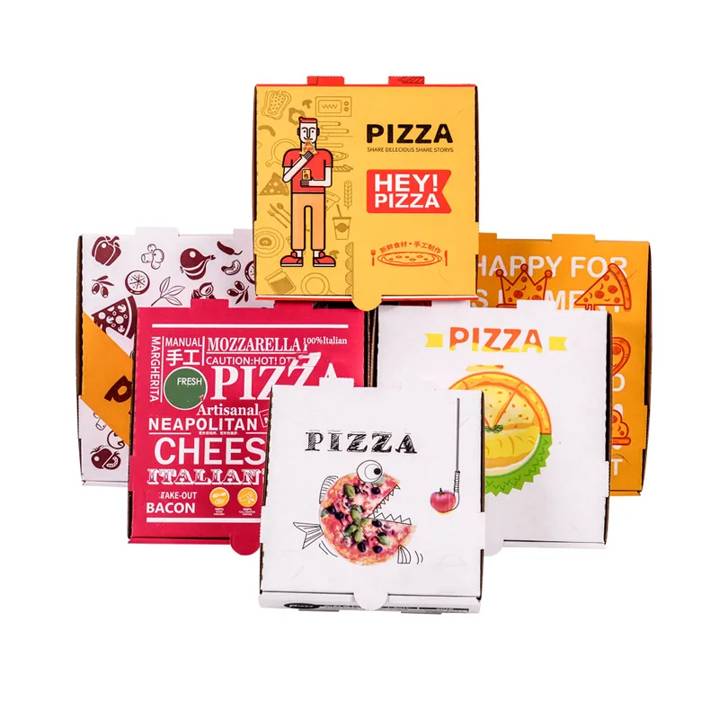 Bdl Factory Price Corrugated Mailer Kraft Pizza Box, Small Cardboard Shipping Boxes for Pizza