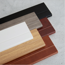 Solid Wood Pine Baseboard Molding for Interior Wall Protection and Decorative Floor Baseboard