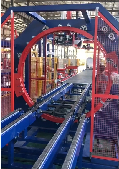 Orbital ring wrapping machine2 Orbital ring wrapping machine2