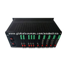Video Multiplexer with 4U 18 Slots Chassis, Suitable for Card Type Video ConverterNew