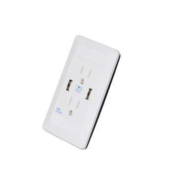 5V 2A Double Usb Wall Socket