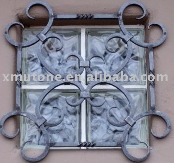 wrought iron window