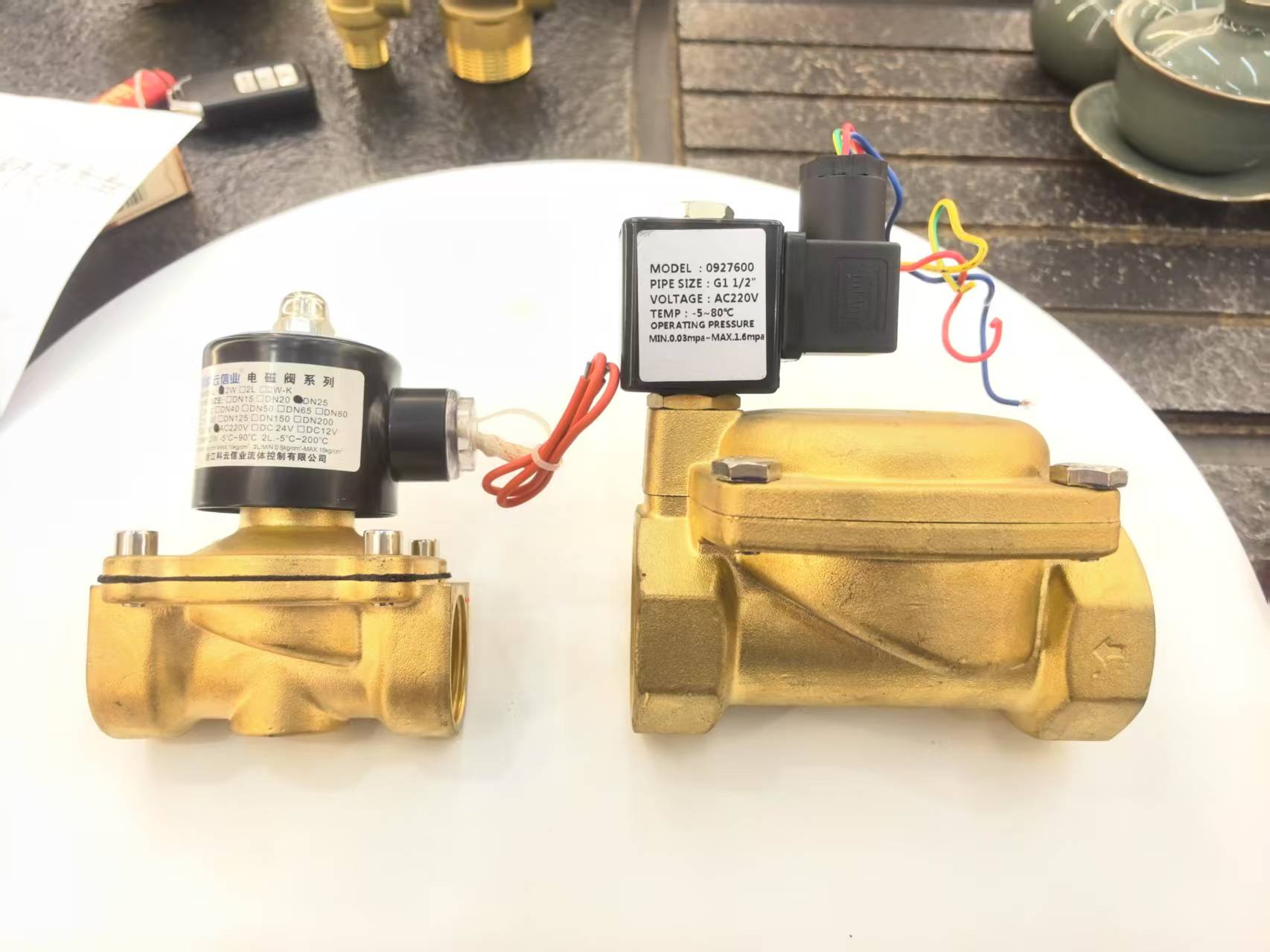 Válvula electromagnética de fuego Fire electromagnetic valve