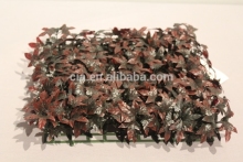 Wall Decorative Plastic Indoor Artificial Shrubs Grass Mat Hedge