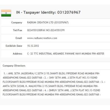 Epoxy Resina India Todos os dados de importação portas