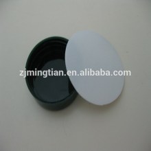 White foam cap liner wad