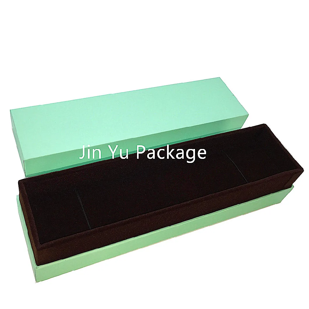 Jy-Jb199 Green Cardboard Jewelry Gift Packing Box for Bangle