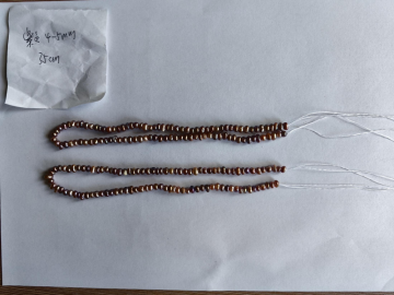 Nature Freshwater Purple Pearl Necklace