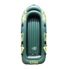 Five Person Green Inflatable Kayak for Pools, Beaches, Lakes, and Parties