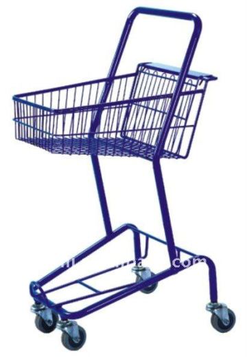 Popular modle!!! Floding shopping basket trolley cart-factory supply