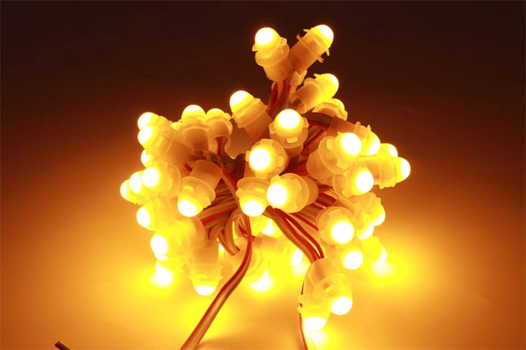Wholesale DC5V 12V RGB Full Color Ws2811 1903 9mm 12mm Pixel Lights String Lighting Outdoor Waterproof 2811 Dmx Led Pixel Light