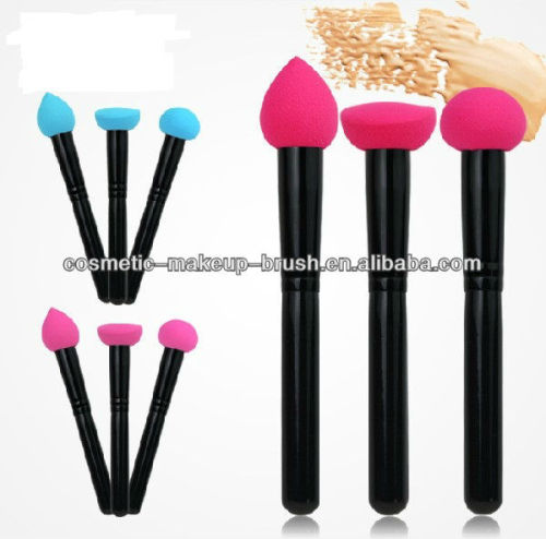 Professional makeup concealer blending puff sponge brush