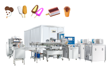 Industrial Processing Machine Ice Cream Extrusion Line