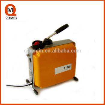 hot sale electric drain cleaning machine S-125