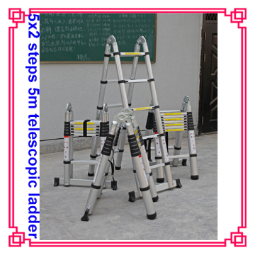 telescopic straight ladder 5m telescopic ladder