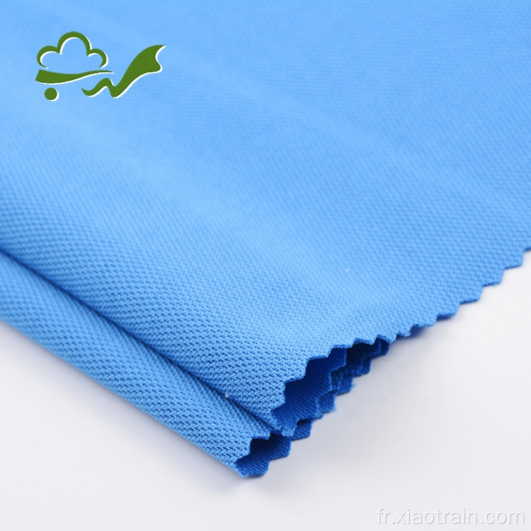 Tissu de polo tricoté en polyester Coolplus