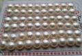 7.5-8MM Half Hole Button Pearl Loose Beads