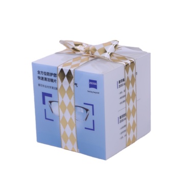 Translucent Polypropylene Cookie Package with Clear PET Box and Prism Flip Insert