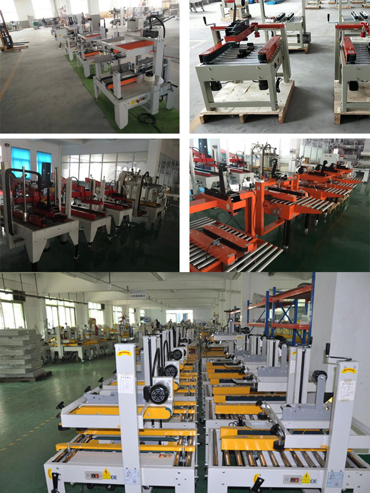 Semi-auto carton sealer machine use for sealing carton box/Easy operation carton sealer machine with adhesive tape packing