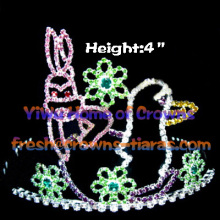 Lovely Rabbit Crystal Pageant Crowns