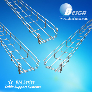 SS304 Steel Wire Basket Cable Tray without connectors