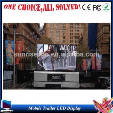 high brightness truck led display scoreboard,mobile vehicle led display