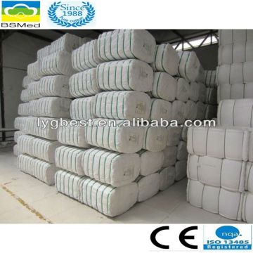 cotton bales Bleached Comber Cotton