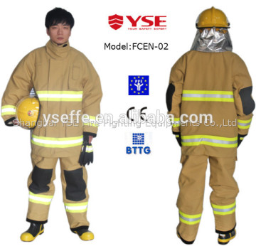 Self protection overalls for fireman