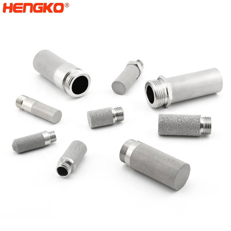 HENGKO direct sales 0.2 10 20 micron sintering stainless steel  metal SS 304/316L  porosity filter for liquid filtration system