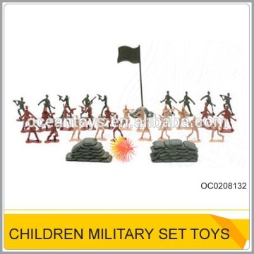 Plastic toy soldier Military soldier toy set OC0208132