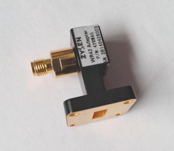 WR28 to 2.92mm Right Angle Waveguide Adapter