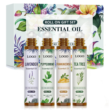 Lavender Peppermint Tea Tree Frankincense Oil Roll On