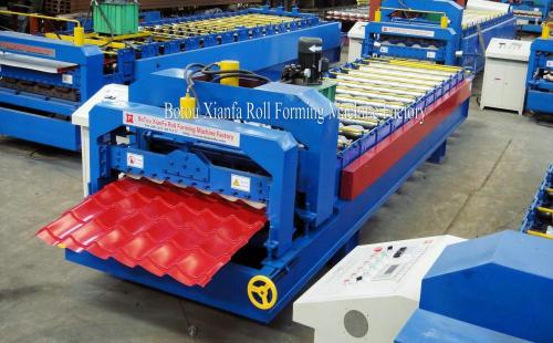 New type Glazed Roofing Machine