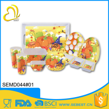 classic western design 100% melamine set different kinds of dinnerware