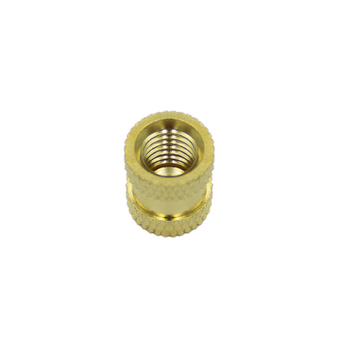 M2 brass knurled thread insert nut