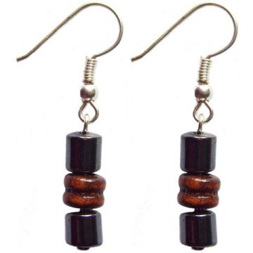 Hematite Earring