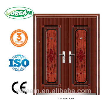 steel double leaf door