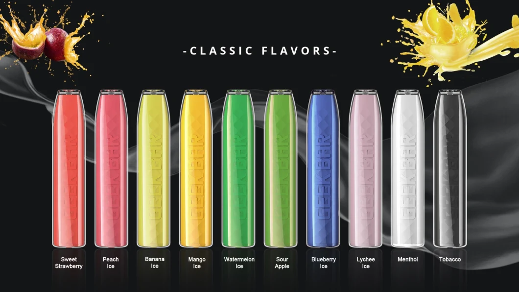 Wholesale Free Nicotine Vape Driving Disposable Vape Flashing E Cigarette Wholesale I Vape Healthier Electronic Cigarette Geek Vape 600 Puff Bar Vape