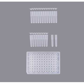 Plastic 1.1ml bagged 12-strip Cluster Tube