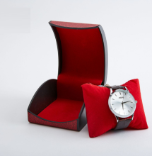 Leather watch storage box