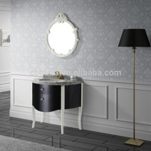 transitional solid wood bathroom vanity cabinet with mirror New Style Solid Wood Bathroom Vanity