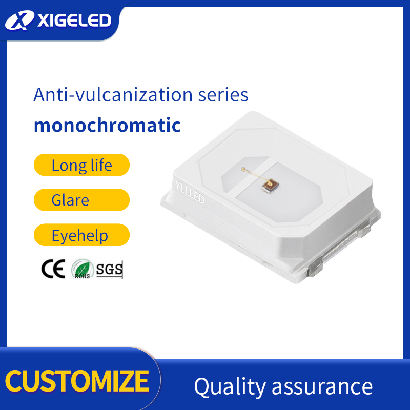 Epistar 2735 luz monocromática led chip lâmpada contas