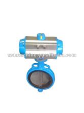 butterfly valves with pneumatic actuator