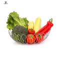 Stainless steel fruit basket two layers fruit rack