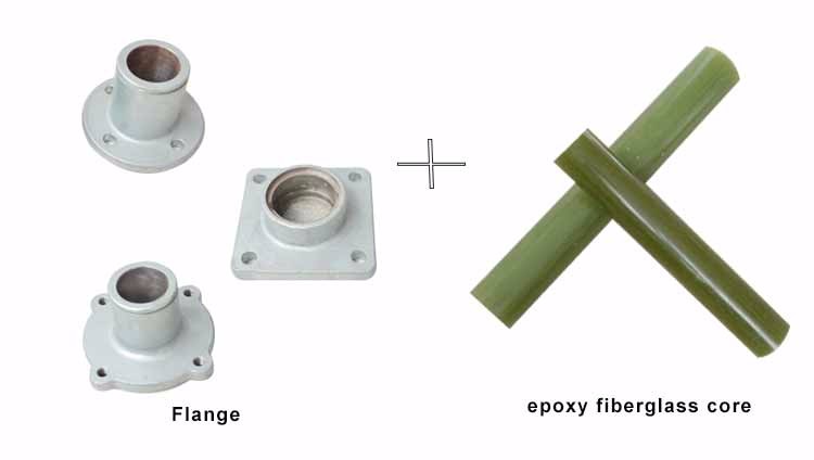 Supply for 33kv Light Weight Silicon Polymeric composite line post insulator