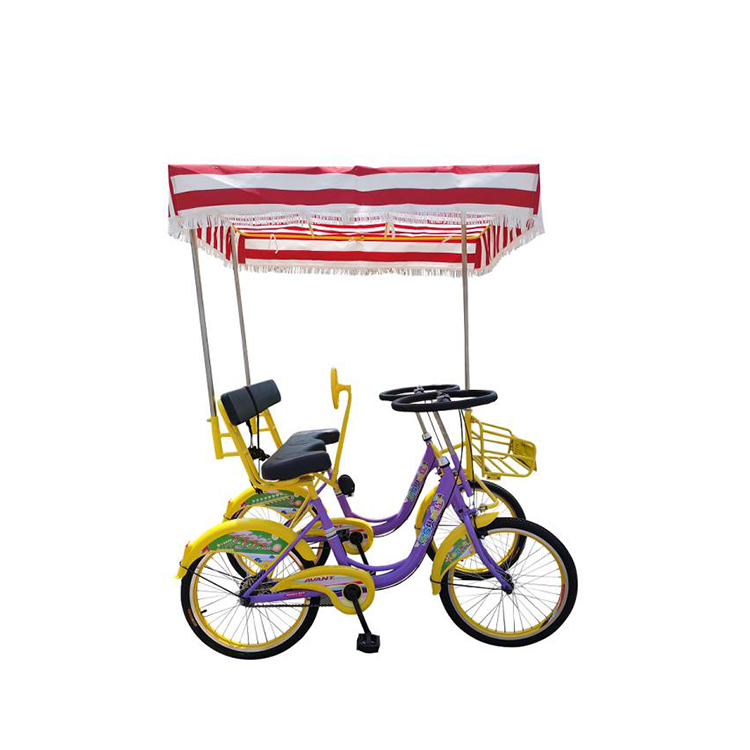 High quality steel frame tandem bike for touring/no foldable tandem bike/sightseeing bike for a couple