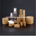 Cosmetic Bottle With Bamboo Spray Or Pump Cap